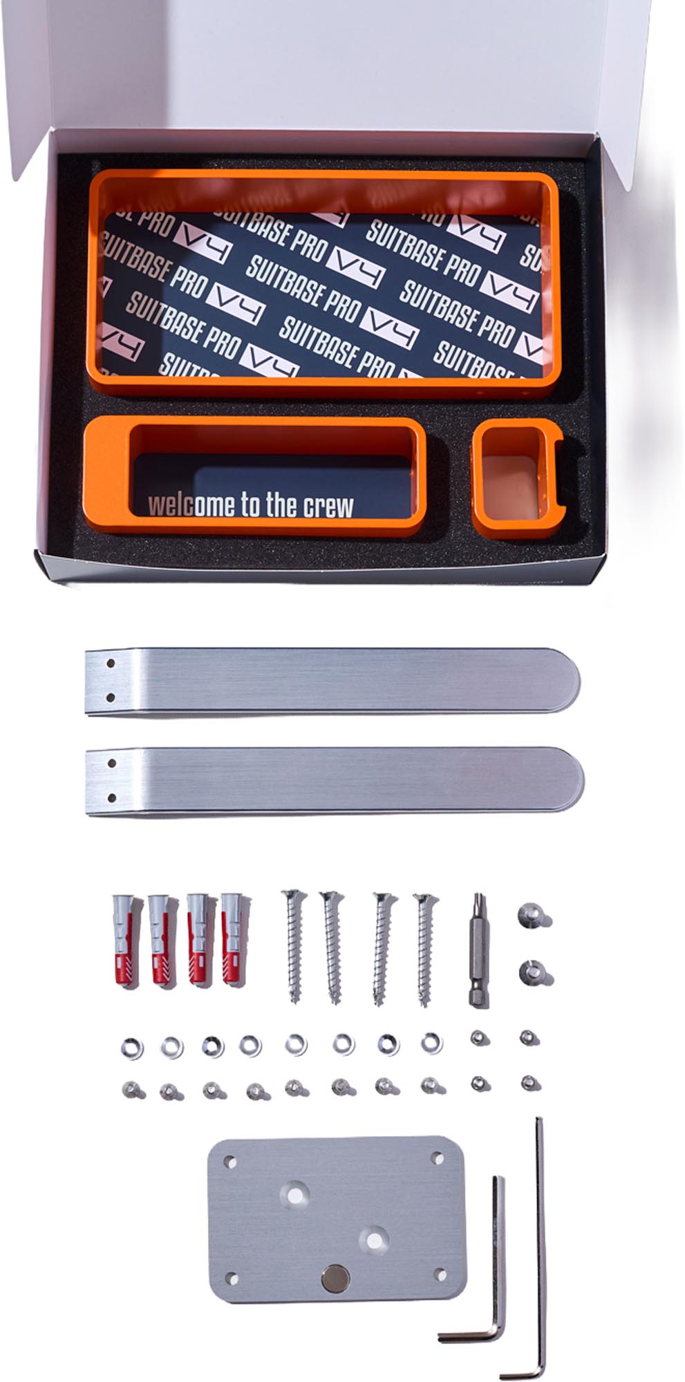 SUITBASE PRO V4 Garderobă pentru motociclete portocaliu Figura 7