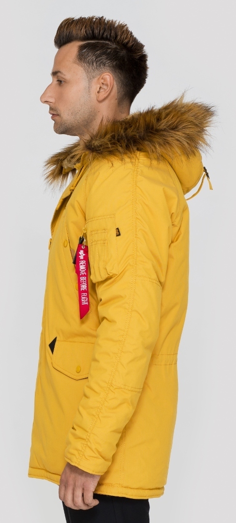 Alpha Industries Explorer Giacca giallo L Figura 4