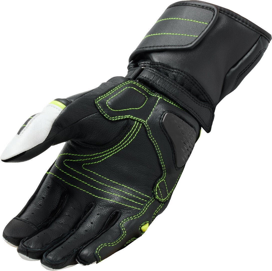 Revit RSR 4 Motorcykelhandsker sort/gul M Figur 2