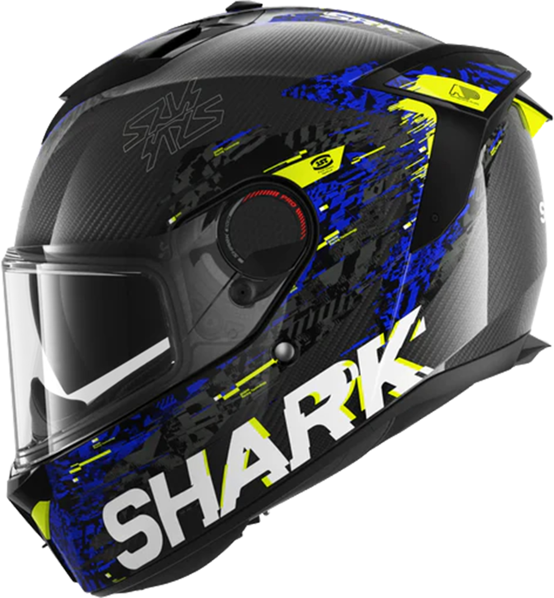 Shark Spartan GT Pro Carbon Speed-VIB Helm carbon/blau S (55/56) Abbildung 4