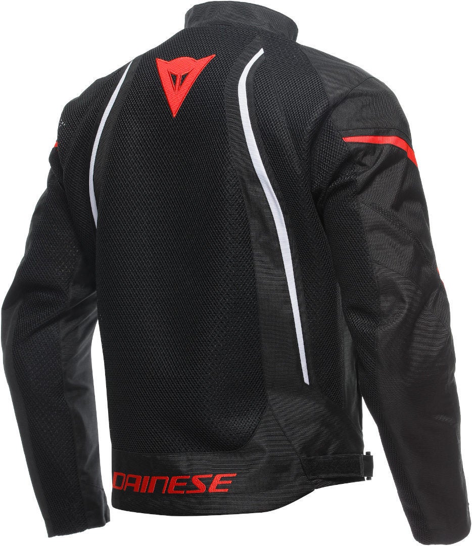 Dainese Air Crono 2 Tex Motorcycle Textile Jacket black/red/white 50 Figure 2