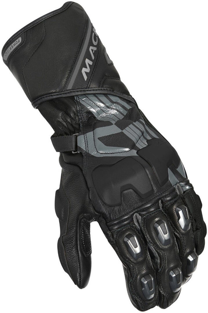 Macna Powertrack Motorrad Handschuhe schwarz M Abbildung 1