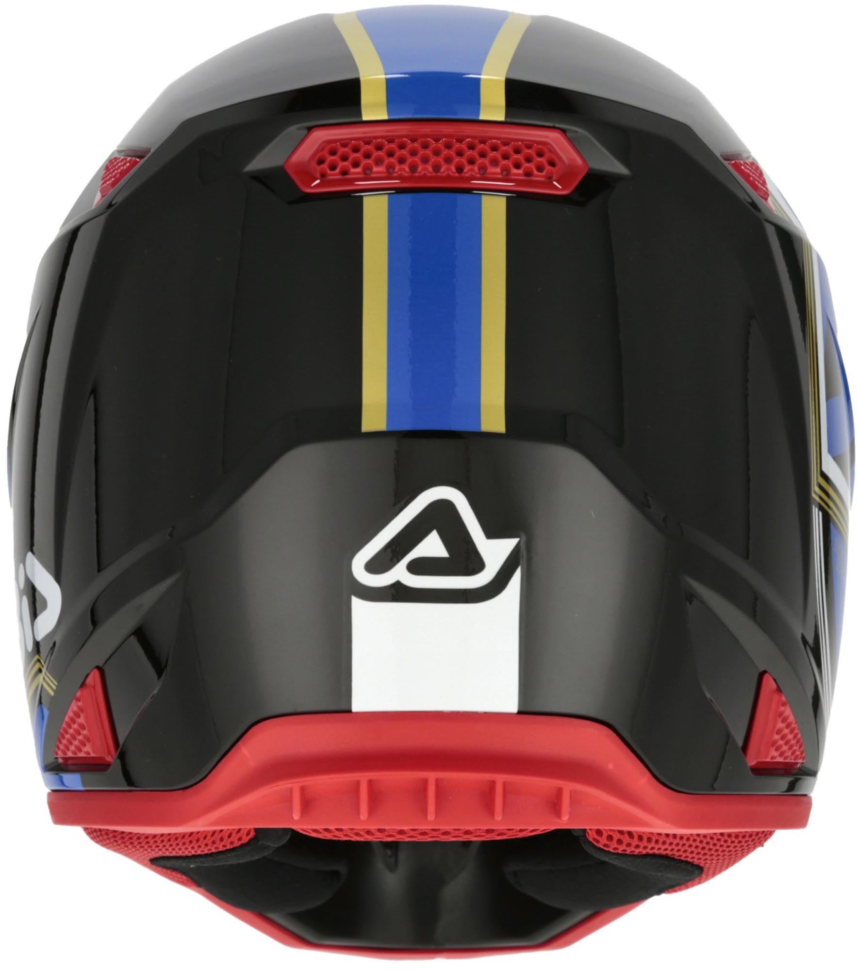 Acerbis Whoops Logo Мотокрос каска черно/синьо/червено/златно/бяло XXL (63/64) Фигура 6