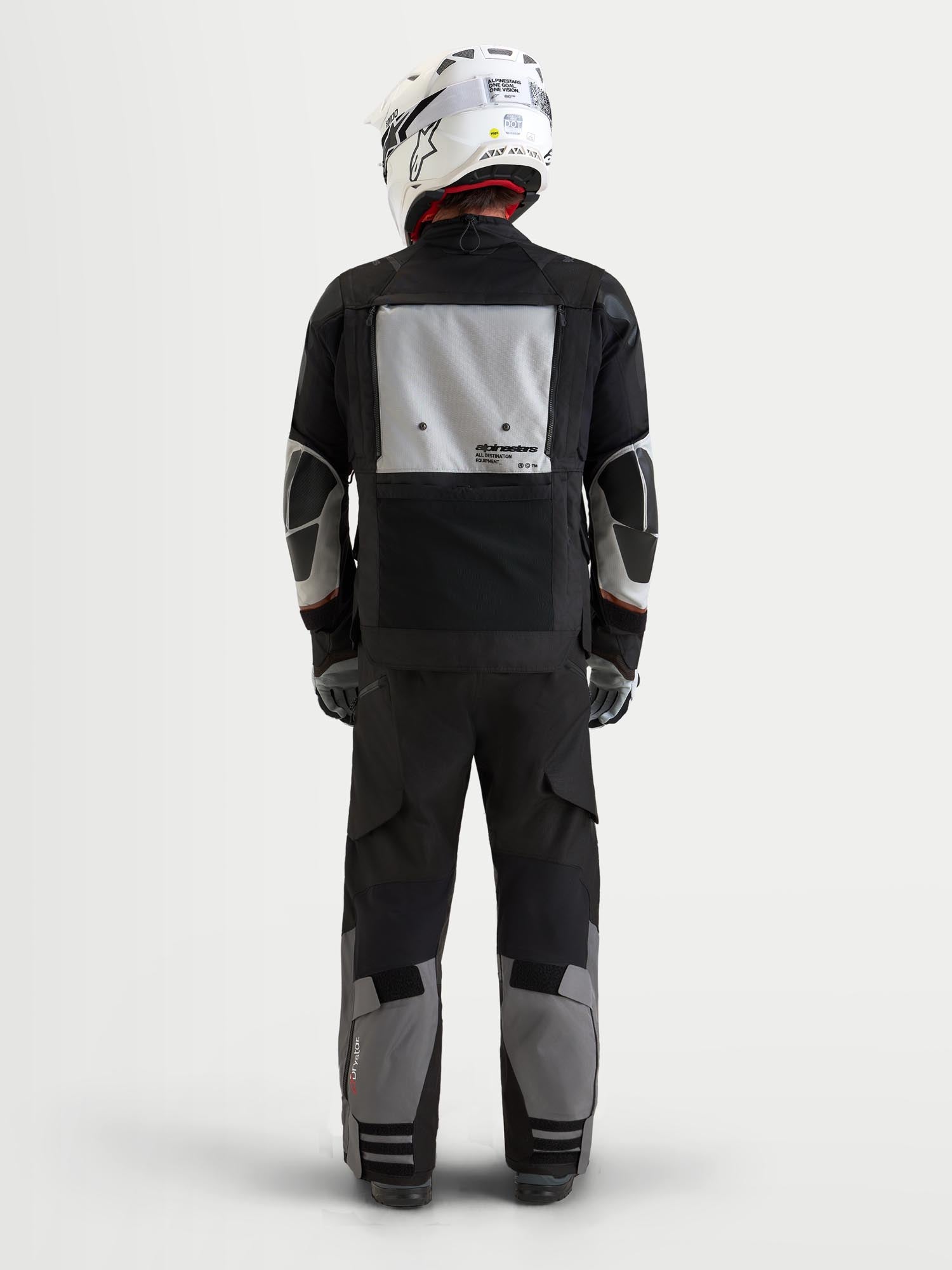 Alpinestars Harok V2 Drystar waterproof Motorcycle Textile Jacket grey/black M Figure 5