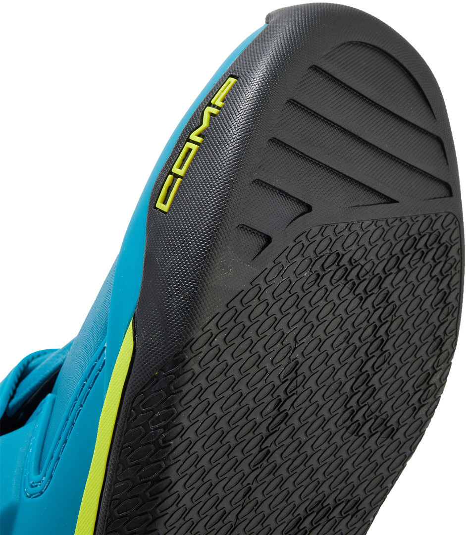 FOX Comp Bottes de motocross bleu/jaune 11 Figure 5