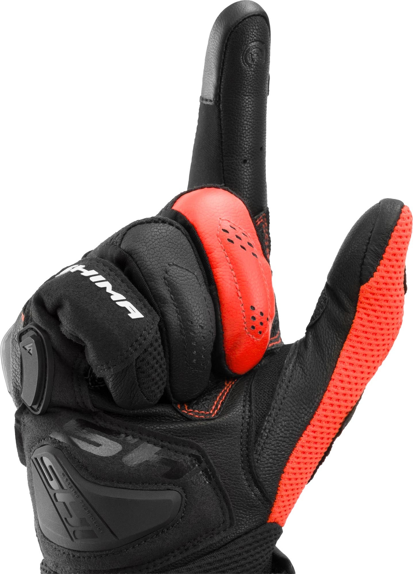 SHIMA Spark 3.0 Rękawice motocyklowe /czerwony/Fluo-ciemnoczerwony S Rysunek 9