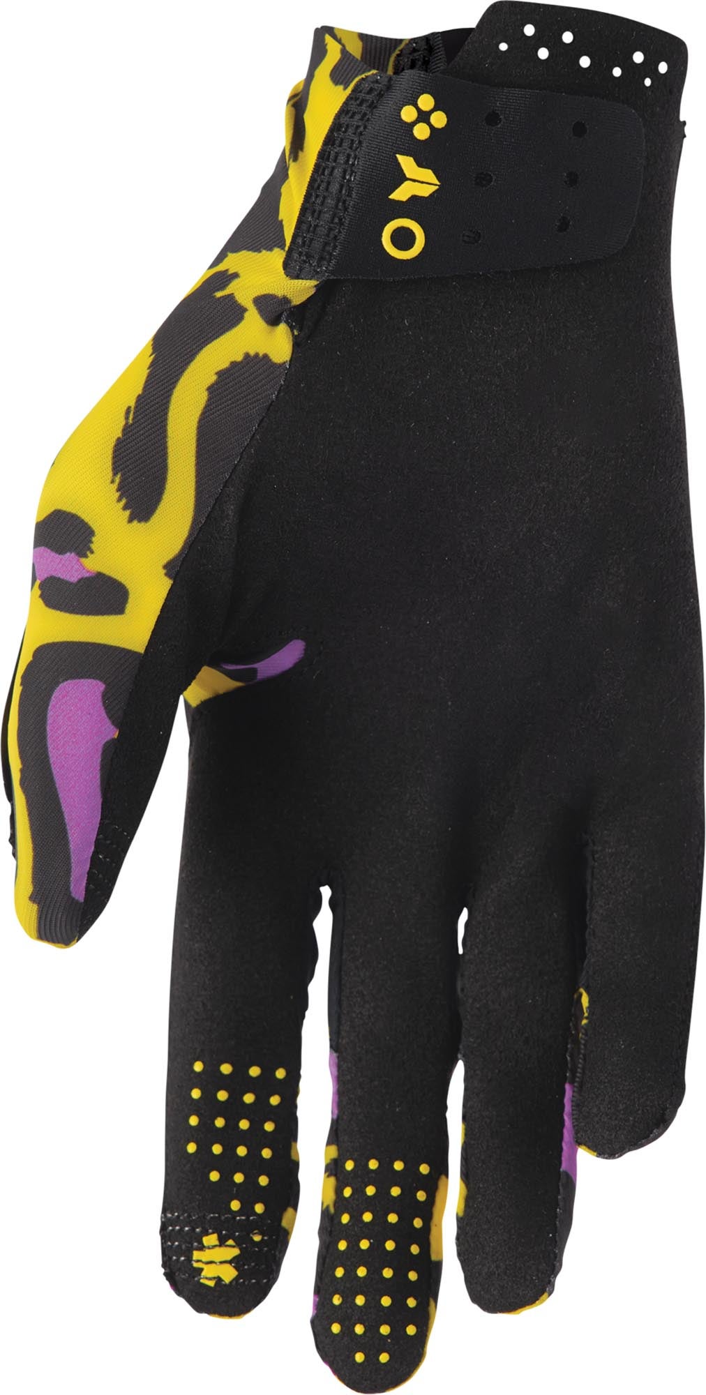 Thor Sportmode Cheetah Motocross Handschuhe gelb/lila M Abbildung 2