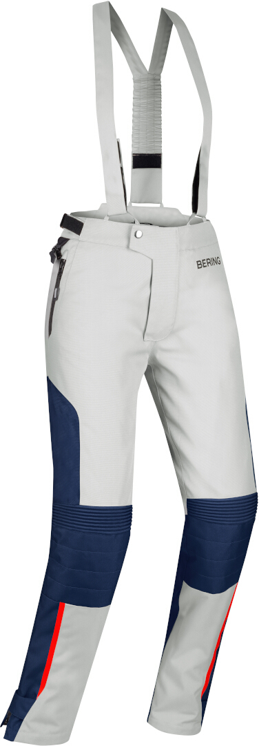 Bering Siberia pantaloni textile impermeabili pentru motociclete Gri/Albastru 46 Figura 1