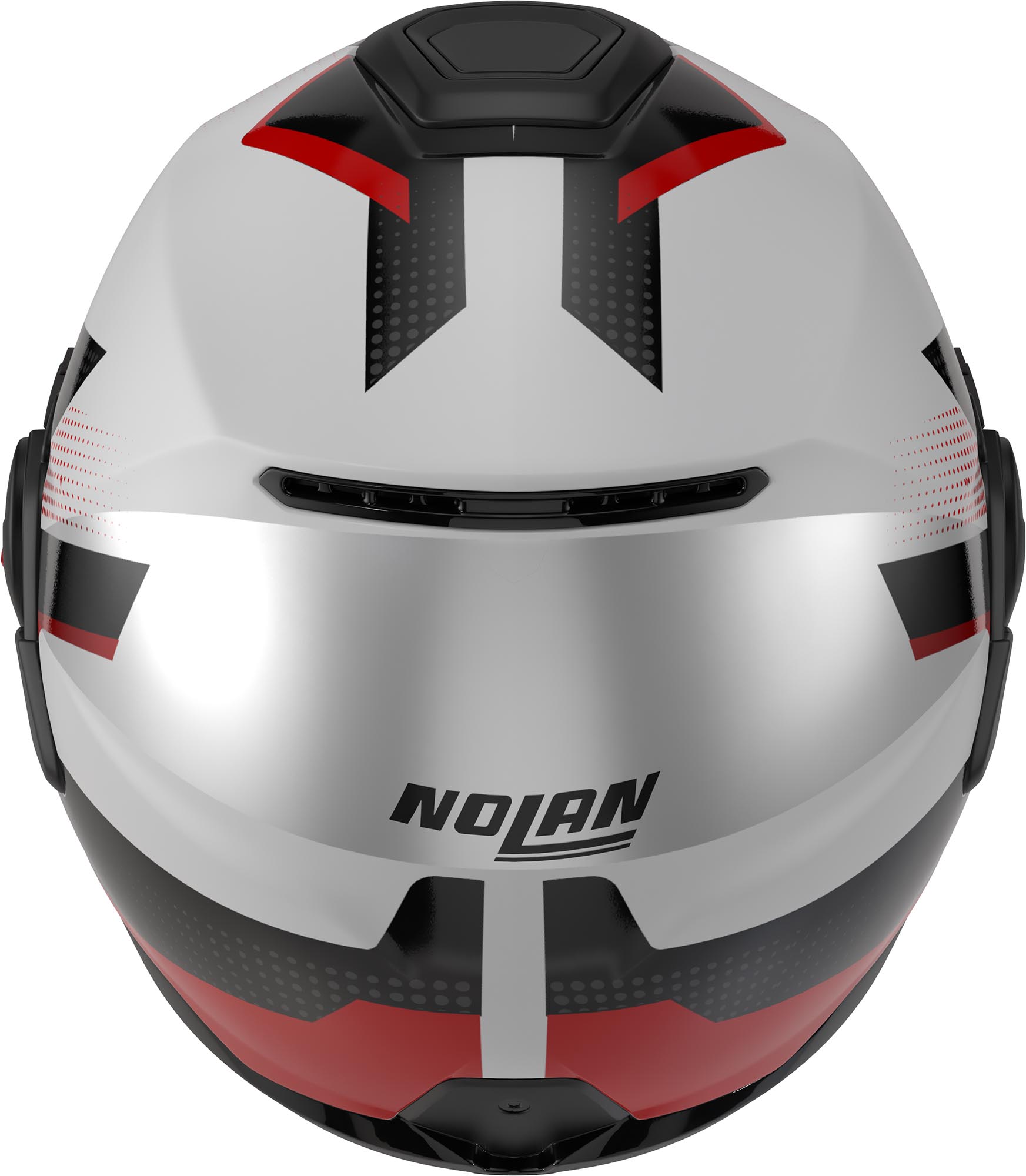 Nolan N120-1 Ciclone Capacete preto/branco/vermelho S (56) Figura 4