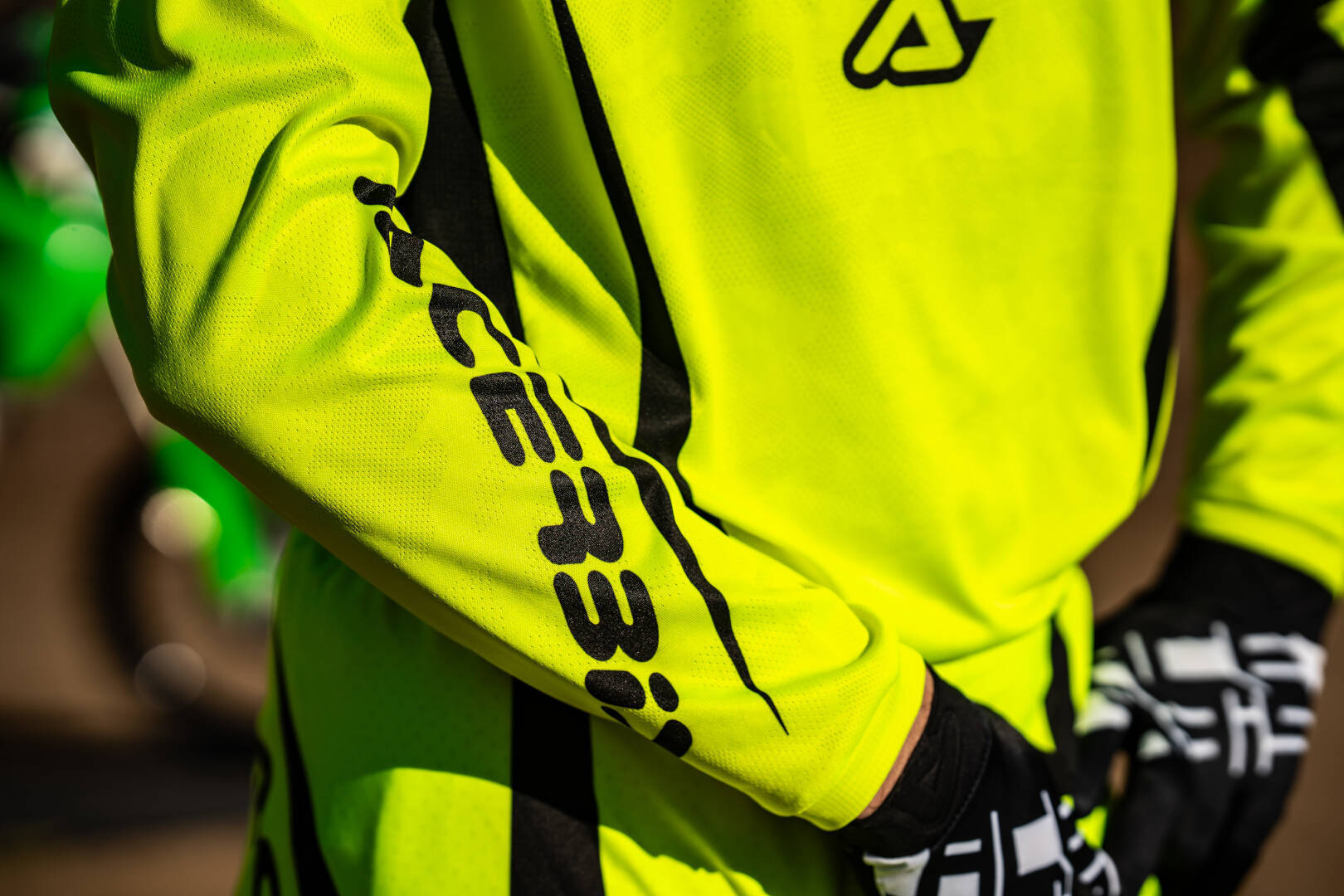 Acerbis MX J-Track Askar Motocross trøje gul/sort XXL Figur 3