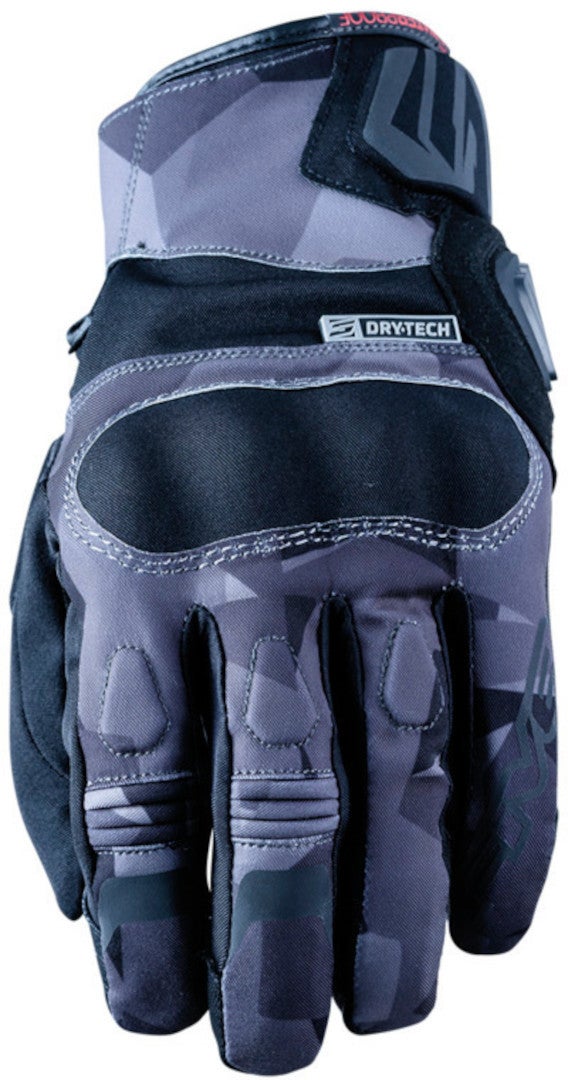 Five BOXER WP Motorcycle Gloves black/grey M Figure 1