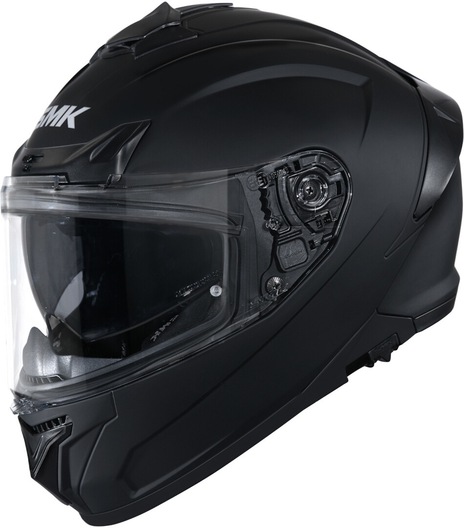 SMK Typhoon 06 Helm Black Matt S (55) Figuur 1