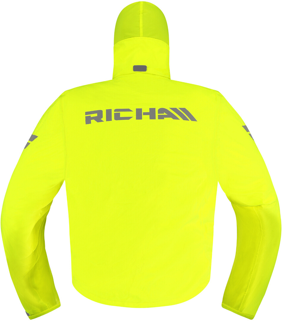 Richa Rain Stretch 2L Motorcycle Rain Jacket neon yellow M Figure 6