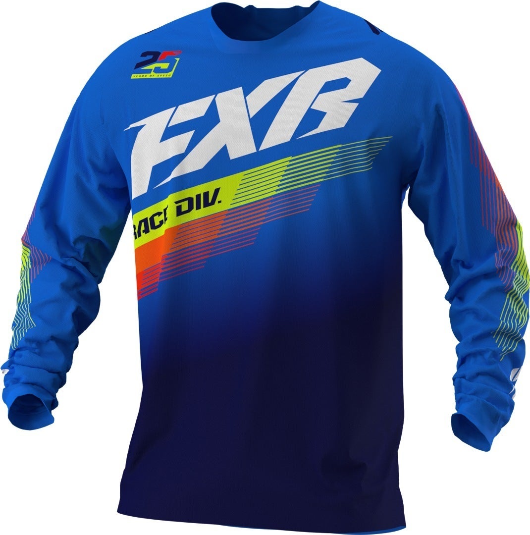 FXR Clutch MX Gear Motokrosový dres modrobílá 4XL Obrázek 1