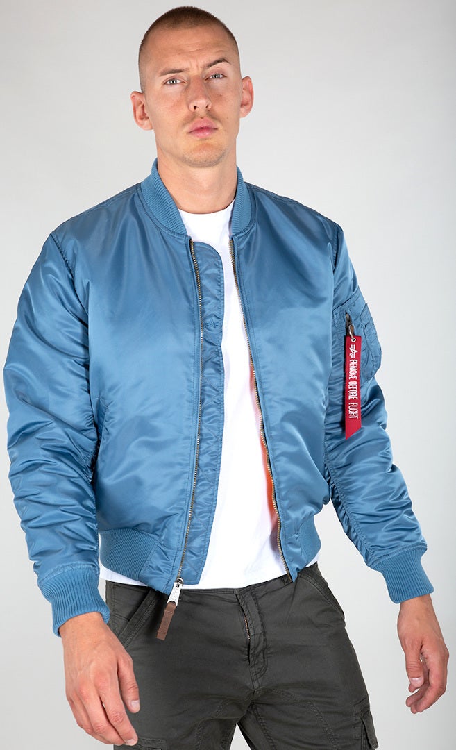 Alpha Industries MA-1 VF 59 Jacke hellblau XL Abbildung 1