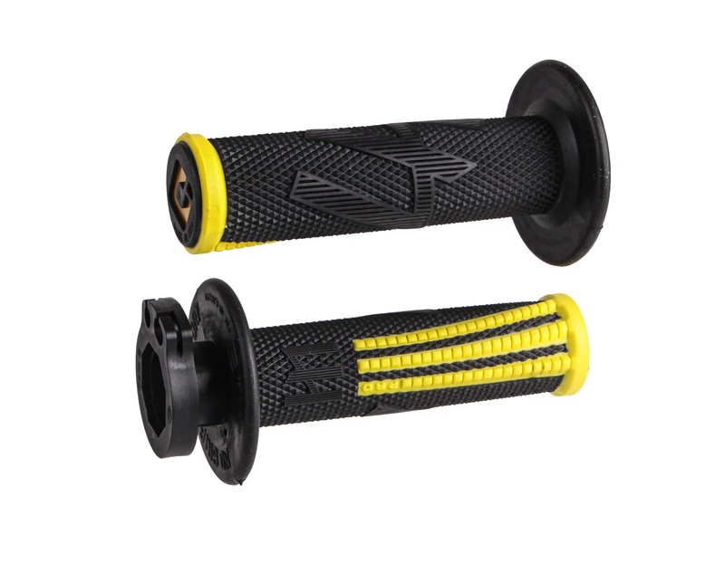 ODI Emig Pro V2 Lock-on Grips Full Diamond Figura 1
