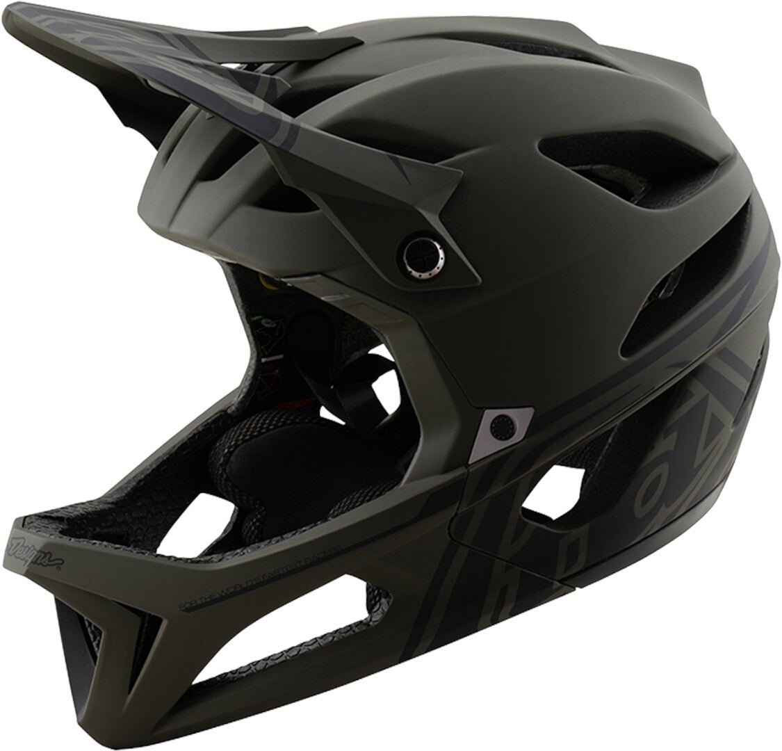 Troy Lee Designs Stage Stealth MIPS Casco Marrone opaco M/L Figura 1