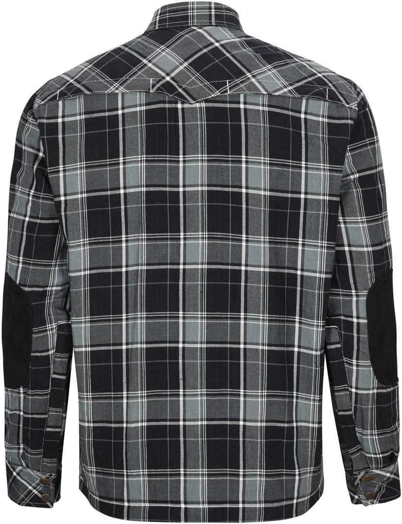 Bores Lumberjack Premium Cămașă de motocicletă gri/negru/alb S Figura 11
