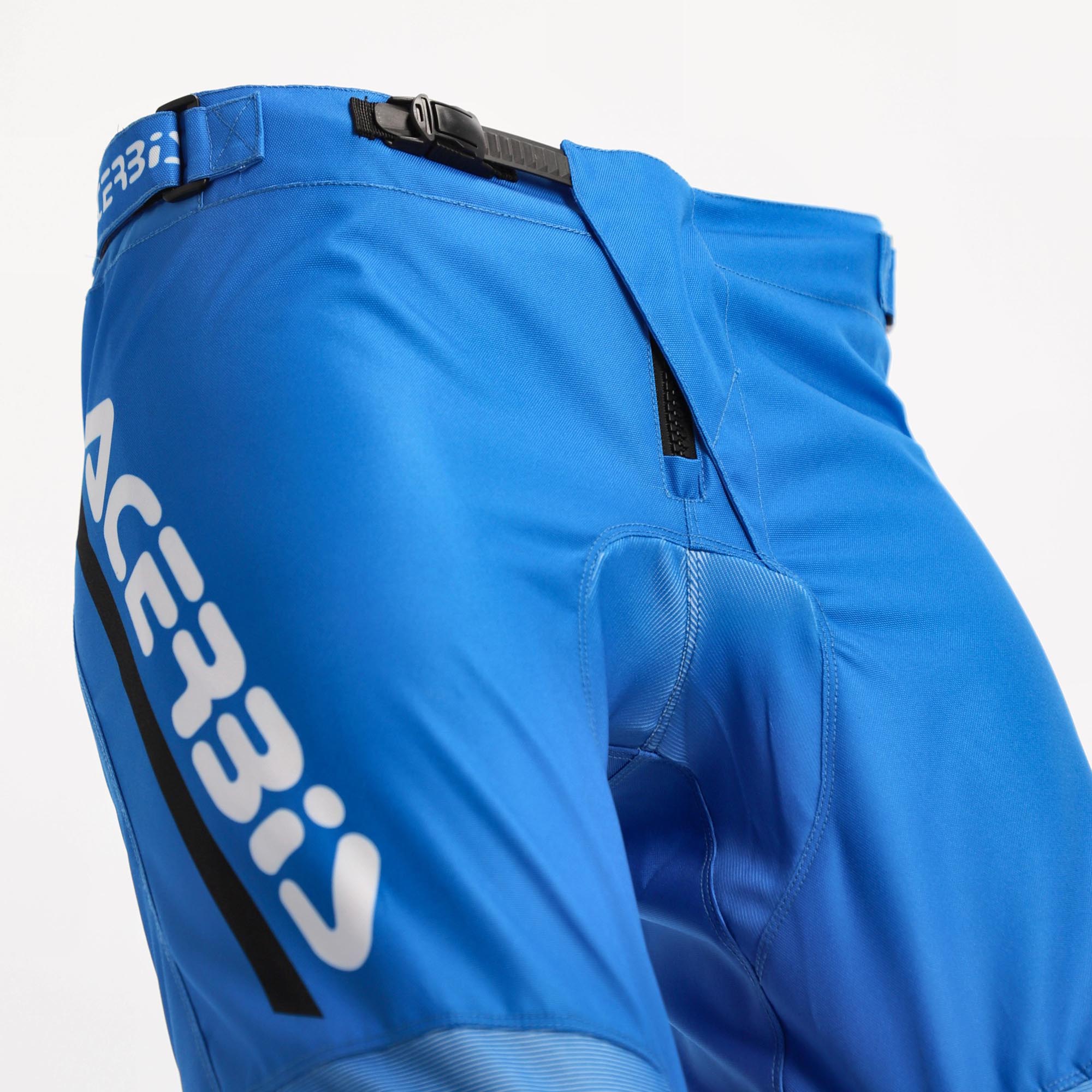 Acerbis MX Linear Lugo Mono Motocrossbukser blå/hvid 34 Figur 8