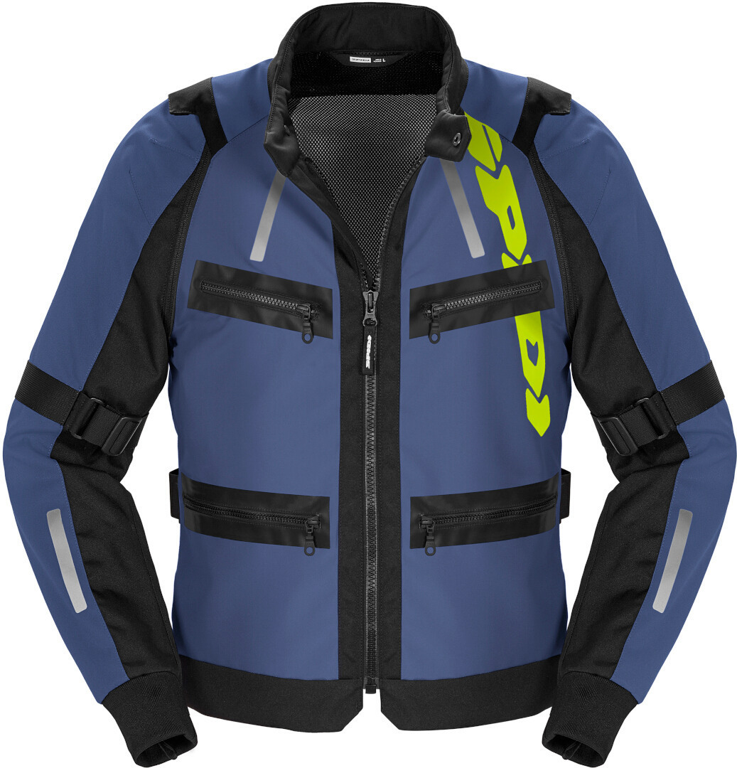 Spidi Enduro Pro Veste de moto Textil noir/bleu M Figure 1
