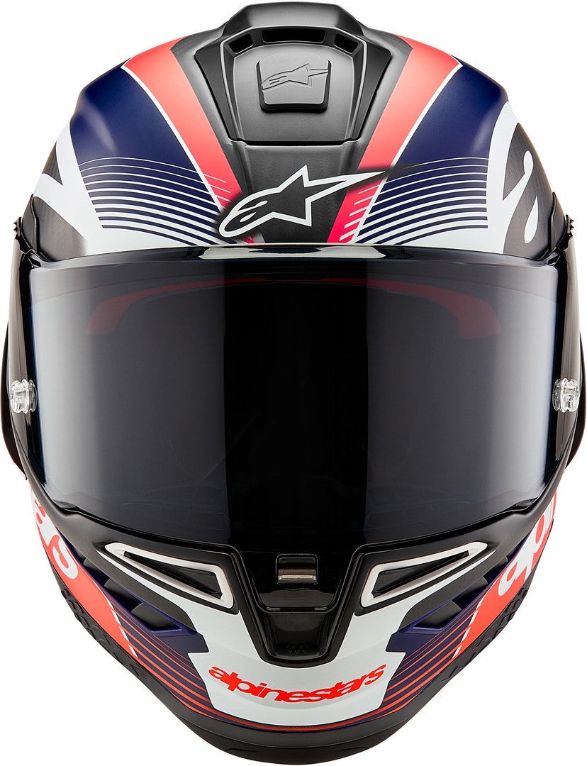 Alpinestars Supertech R10 Team Carbon Helm schwarz/rot/blau L (59/60) Abbildung 6