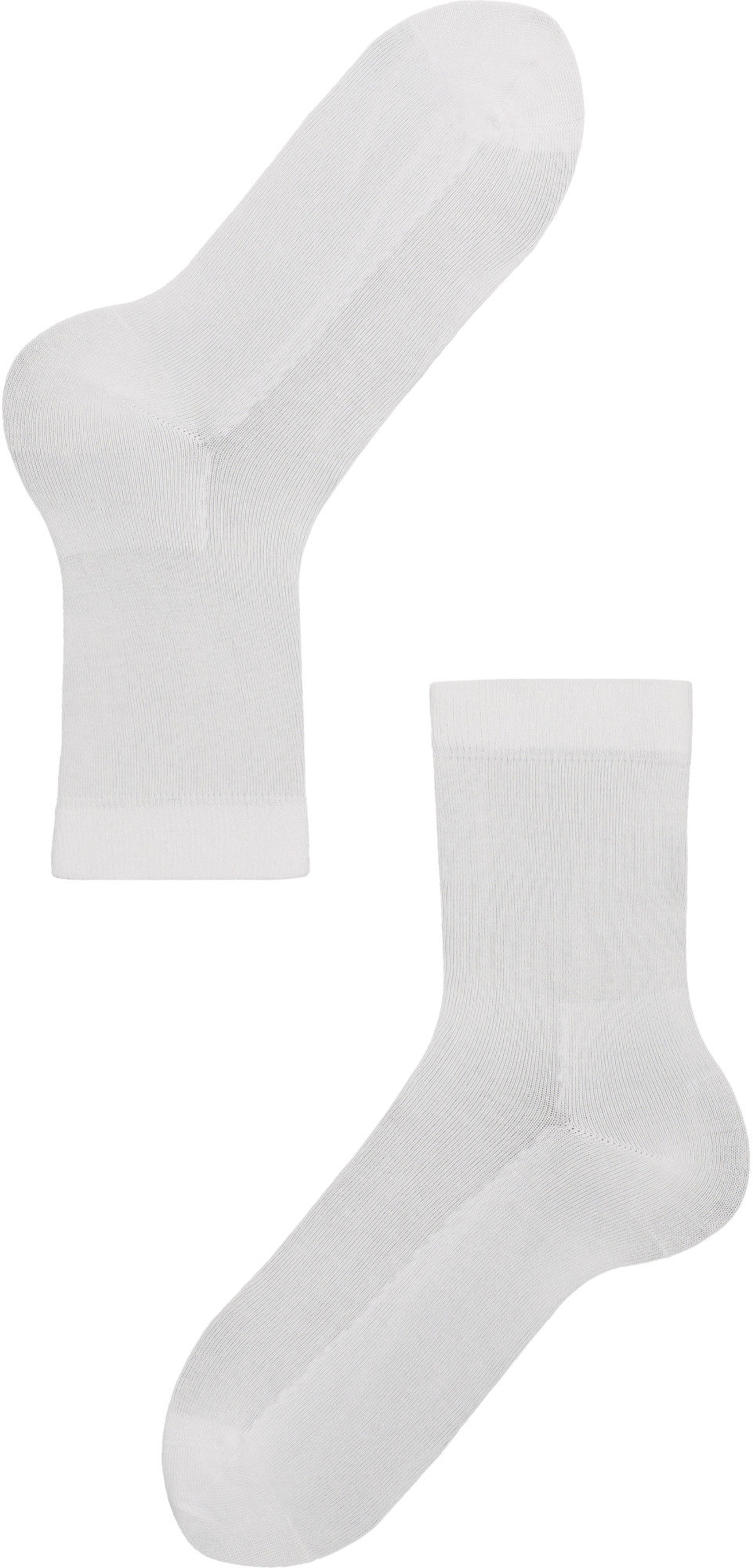 Lenz Think About Șosete pentru femei - Pachet de 2 alb 35-38 Figura 1