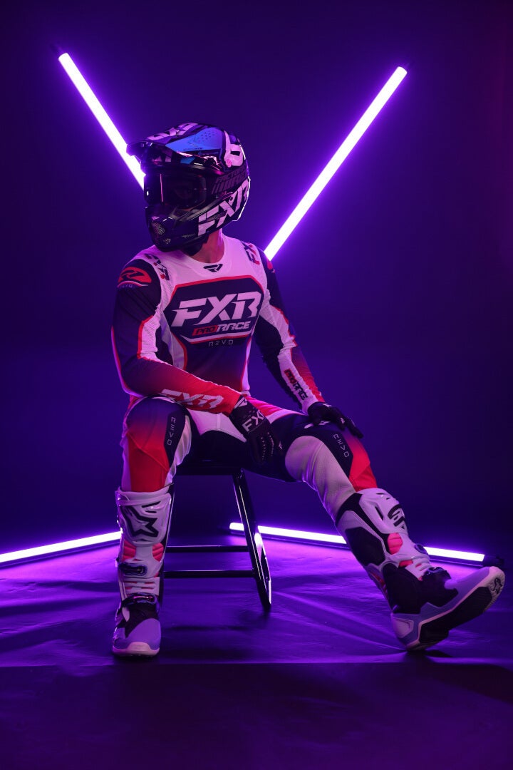 FXR Revo 2025 Maglia da motocross viola/rosa M Figura 3