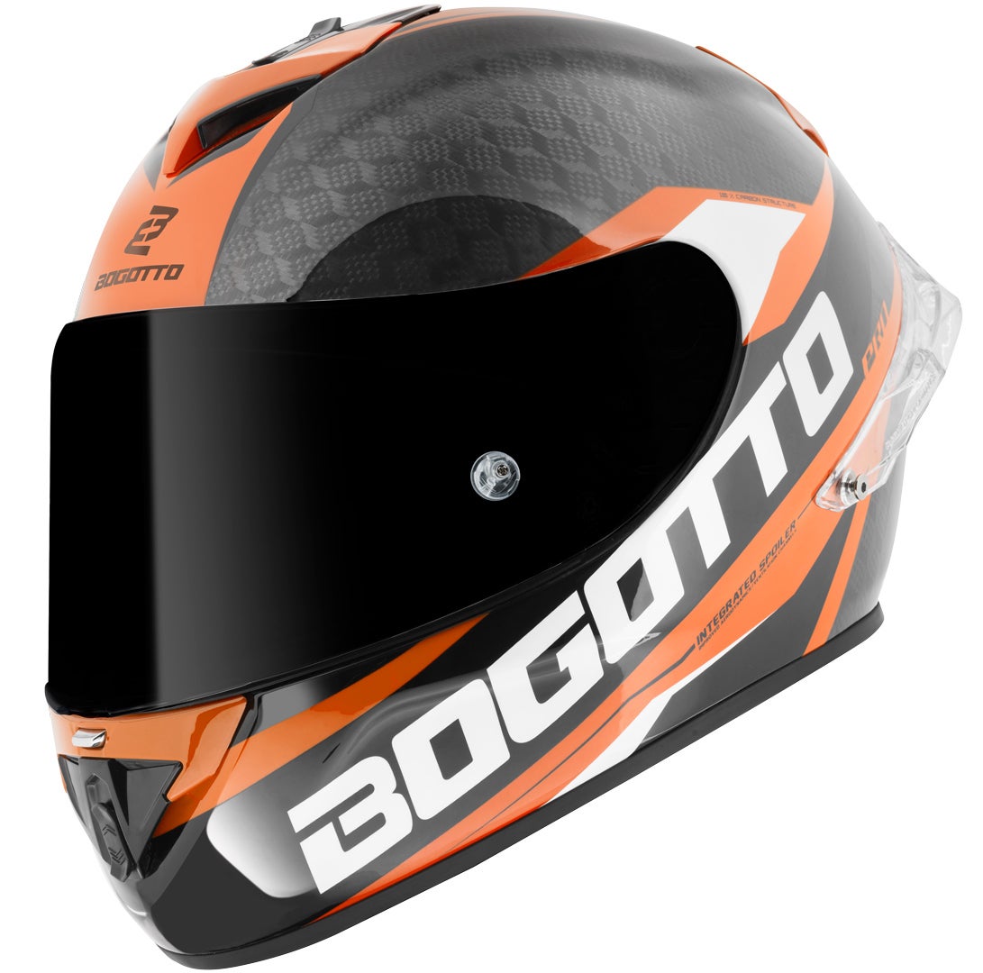 Bogotto FF104 SPN Helm orange/schwarz S Abbildung 1