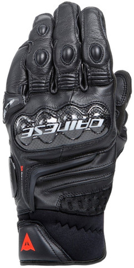 Dainese Carbon 4 Short Motorcykelhandsker Sort L Figur 2