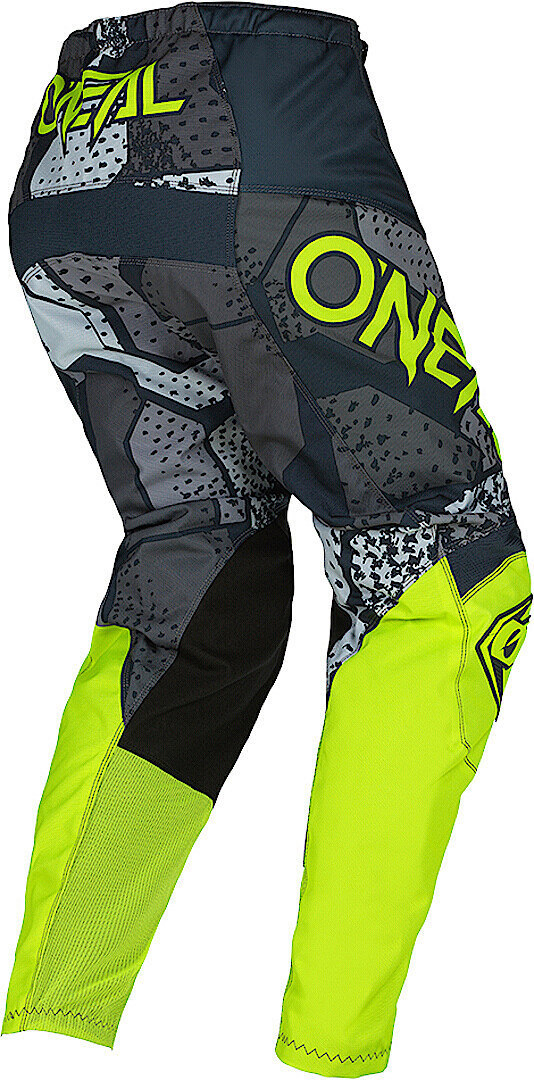 Oneal Element Camo V.22 Motocross bukser sort/gul 32 Figur 2