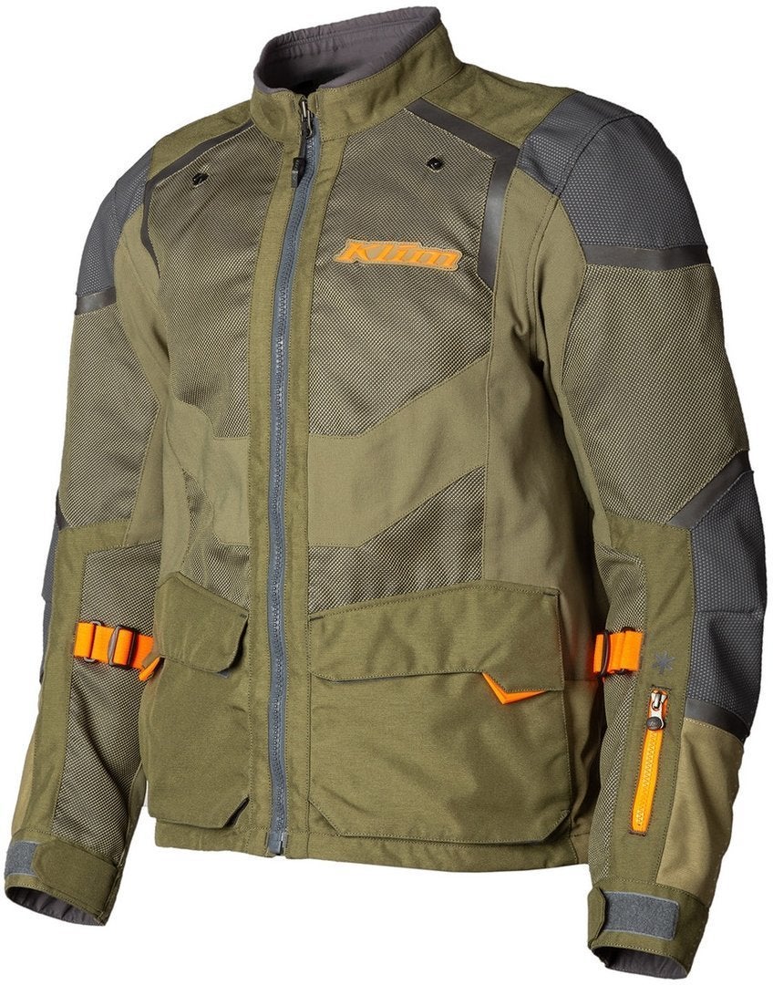 Klim Baja S4 Motorcycle Textile Jacket green/grey XL Figure 1