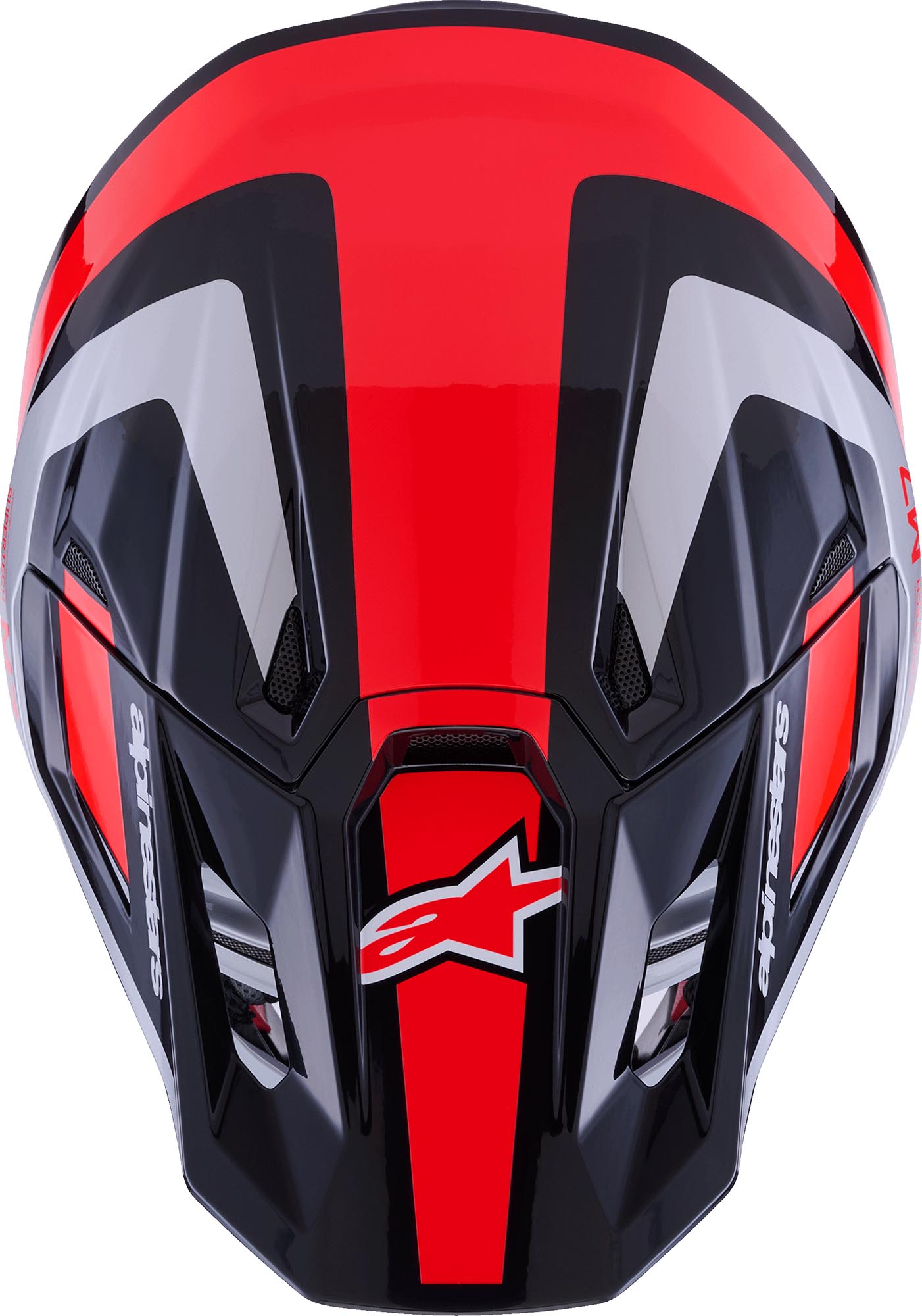 Alpinestars S-M7 Rise Cască de motocross Negru/Argintiu/Roșu L (59/60) Figura 3