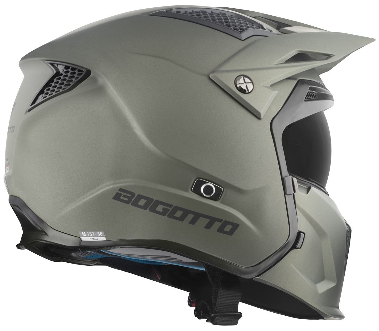 Bogotto Radic 22.06 Cască Verde mat L Figura 8