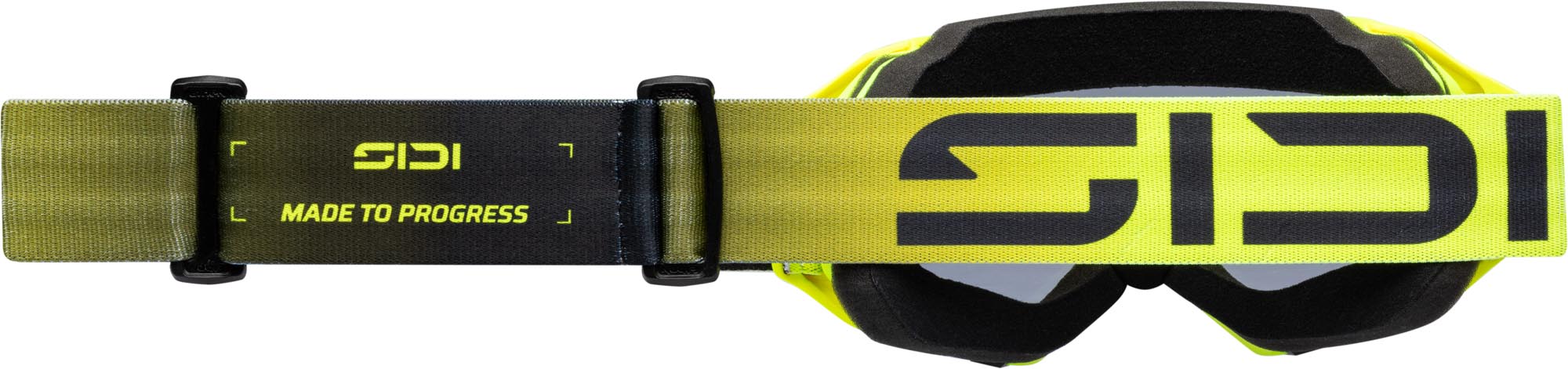 Sidi Gravix Smoke Motocrossbriller fluo-gul/sort/grå Figur 2