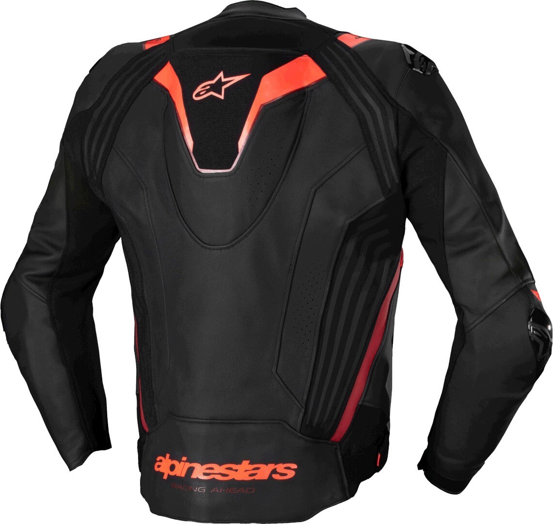 Alpinestars Missile Ignition V3 perforated Motorcycle Leather Jacket black/red 46 Figure 2