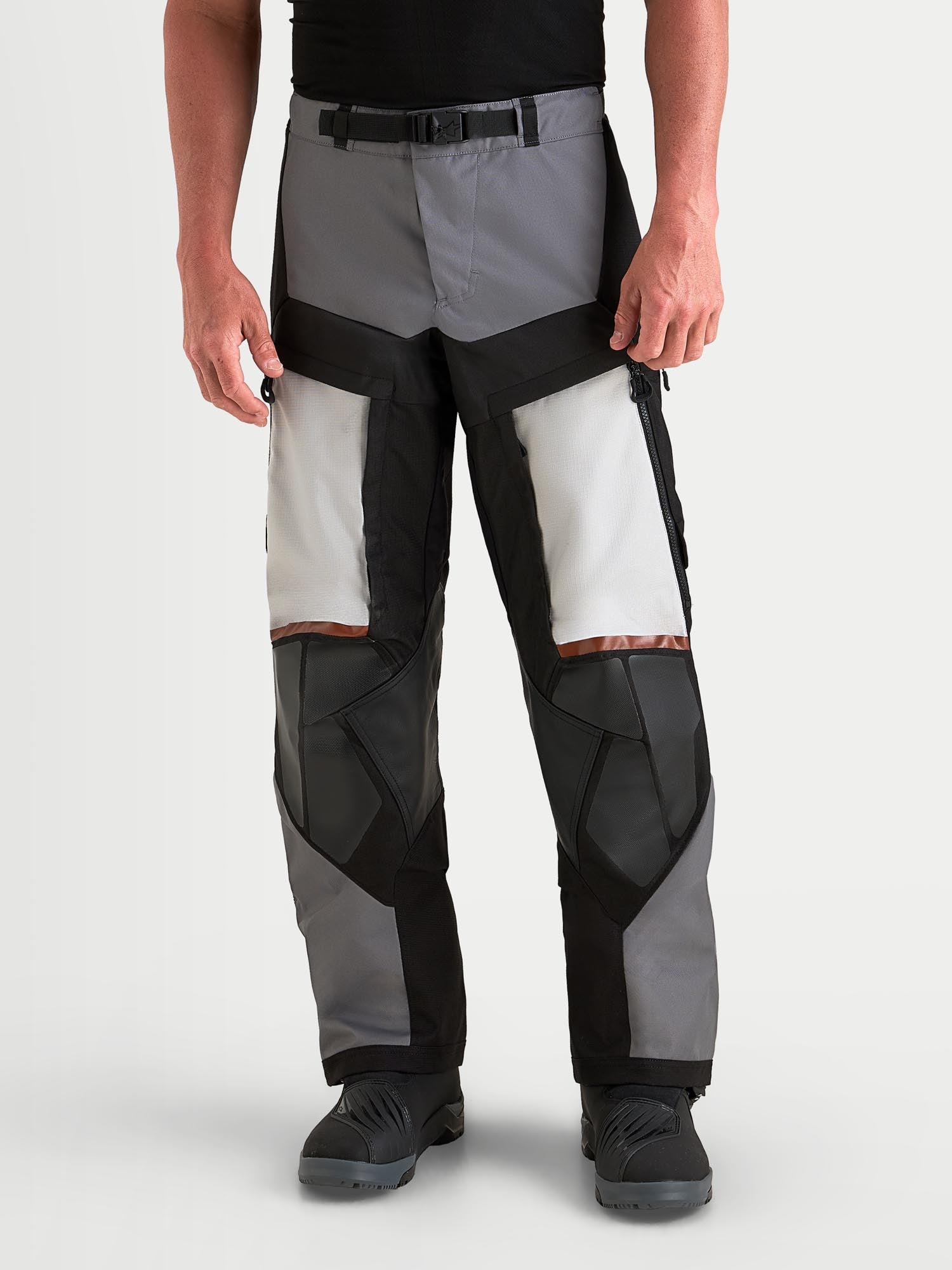 Alpinestars Harok V2 Drystar waterproof Motorcycle Textile Pants grey/black S Figure 4