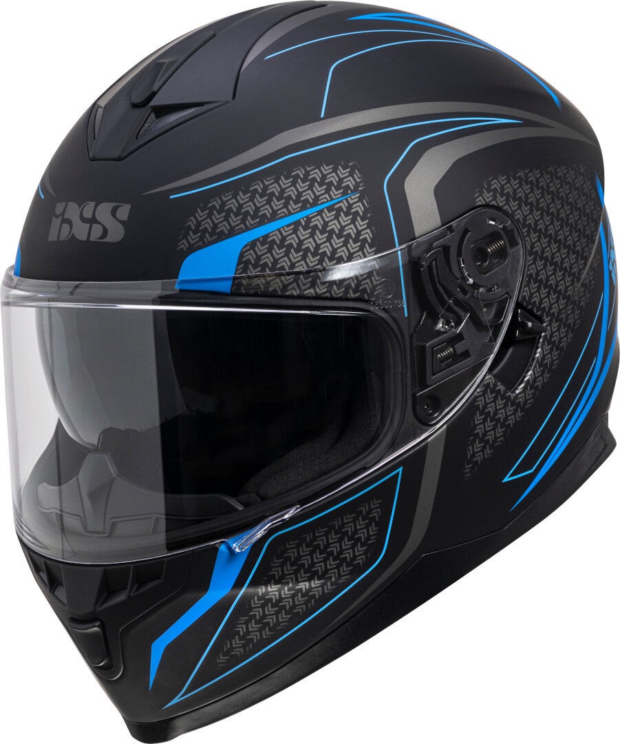 IXS 1100 2.4 Hjelm sort mat/blå M Figur 1