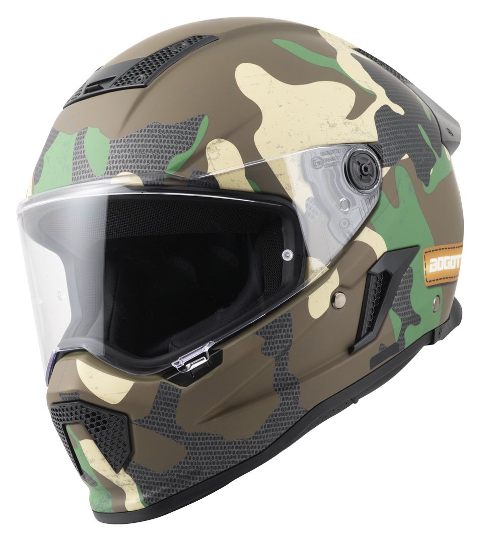 Bogotto Rapto Camo Kaciga Zeleni mat L (59/60) Slika 14