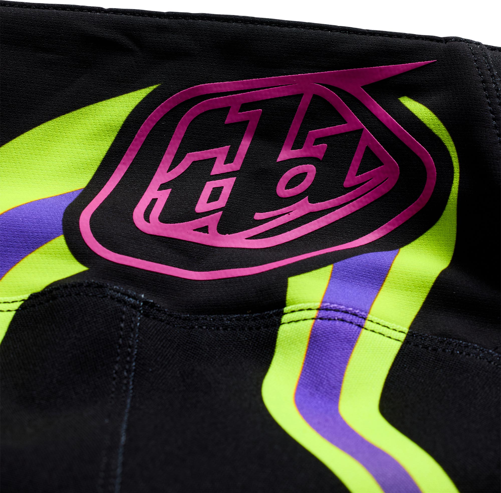 Troy Lee Designs SE Pro Wander Motocross Pants black/purple/neon yellow 38 Figure 13