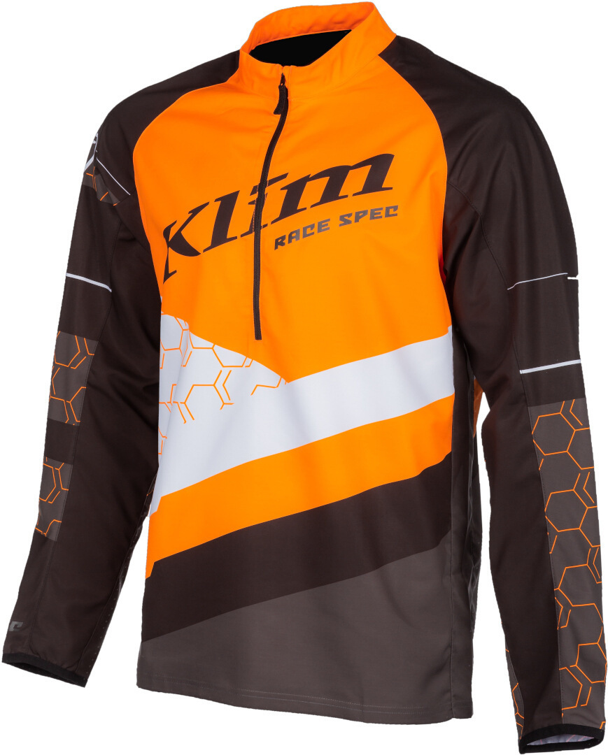 Klim Revolt Motocross Pullover orange/grau XL Abbildung 1