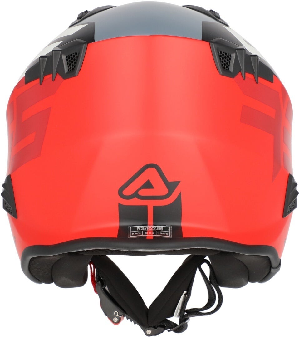 Acerbis Aria Sport Jethelm grau/rot matt L (59) Abbildung 5