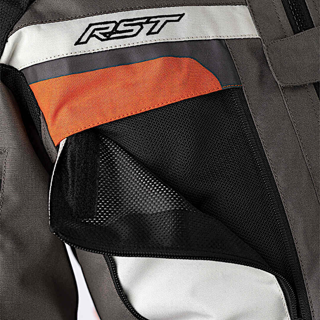 RST Pro Series Adventure-Xtreme Motorrad Textiljacke grau/orange 4XL Abbildung 3