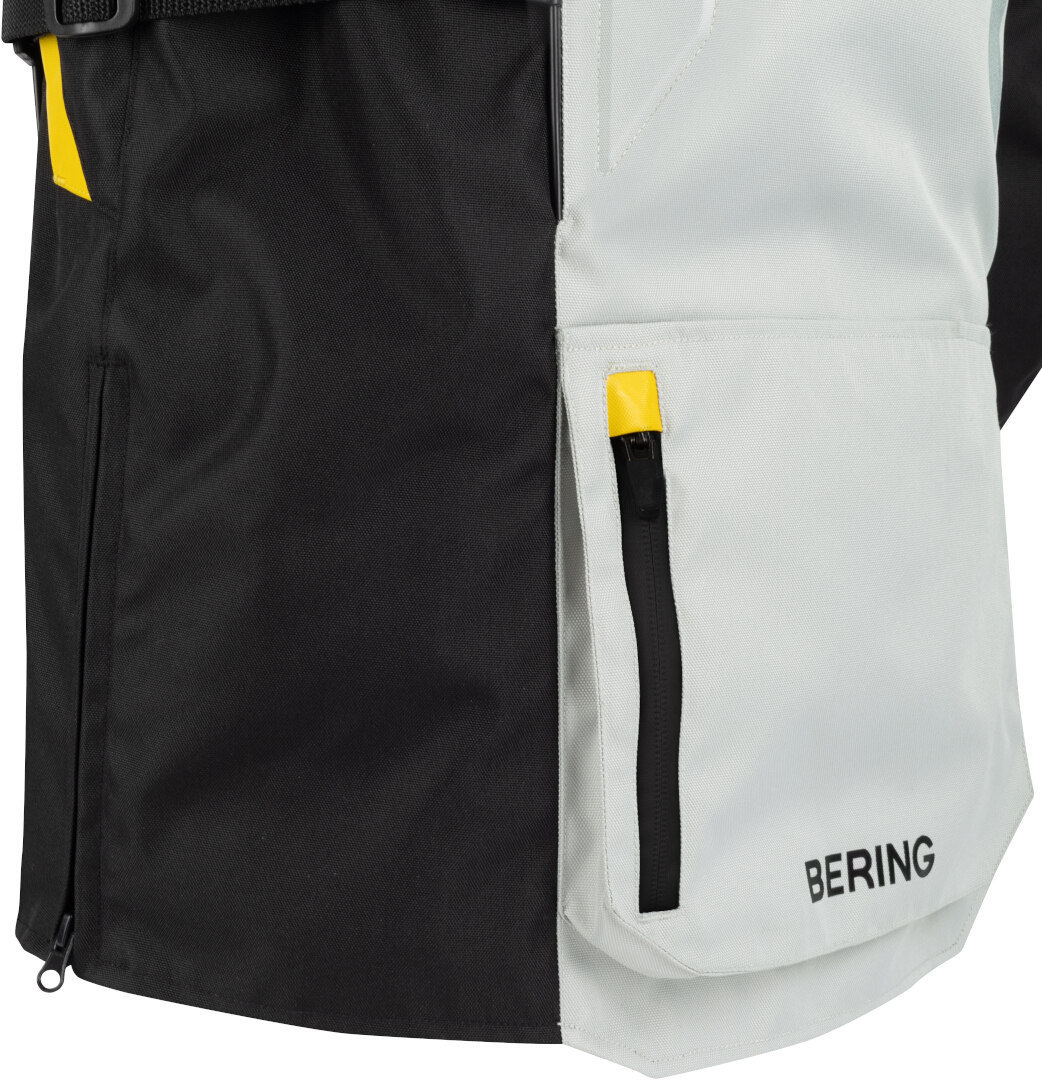 Bering Zephyr waterproof Motorcycle Textile Jacket black/grey L Figure 6