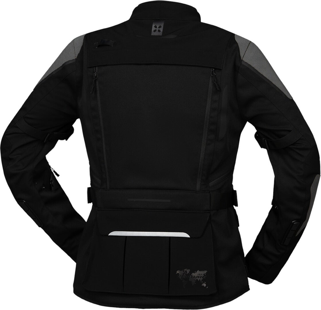 IXS Venture-Air 1.0 Dames Motorfiets Textiel Jas Zwart XL Figuur 2