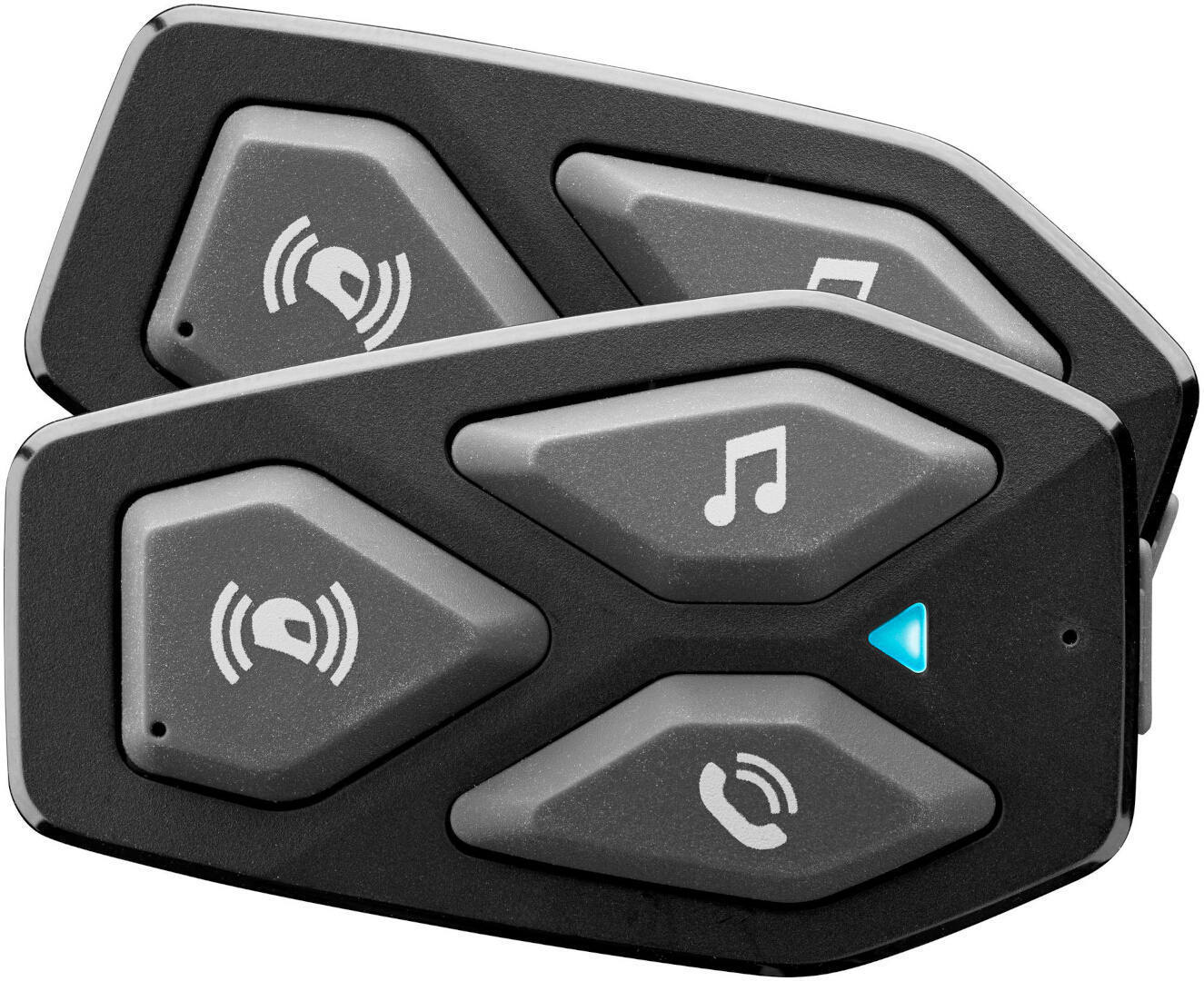 Interphone U-COM 3 Kommunikationssystem Dubbel uppsättning Figur 1