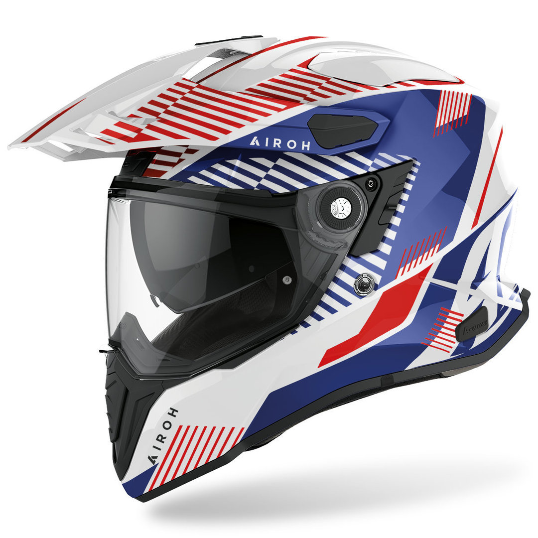 Airoh Commander Boost Casco Motocross bianco/blu/rosso M (57/58) Figura 1