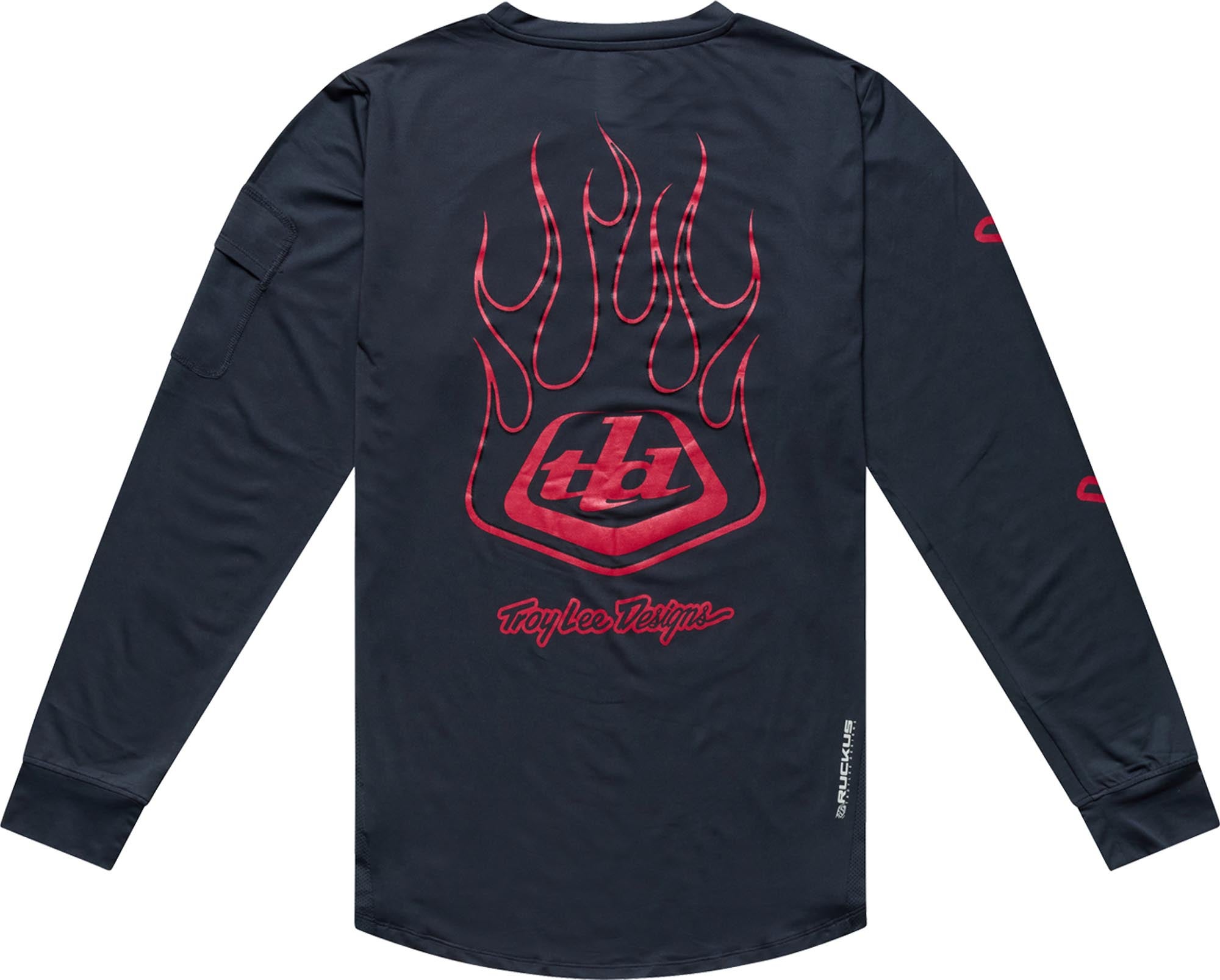 Troy Lee Designs Ruckus Offroad Flamz Motocross Jersey S Abbildung 2