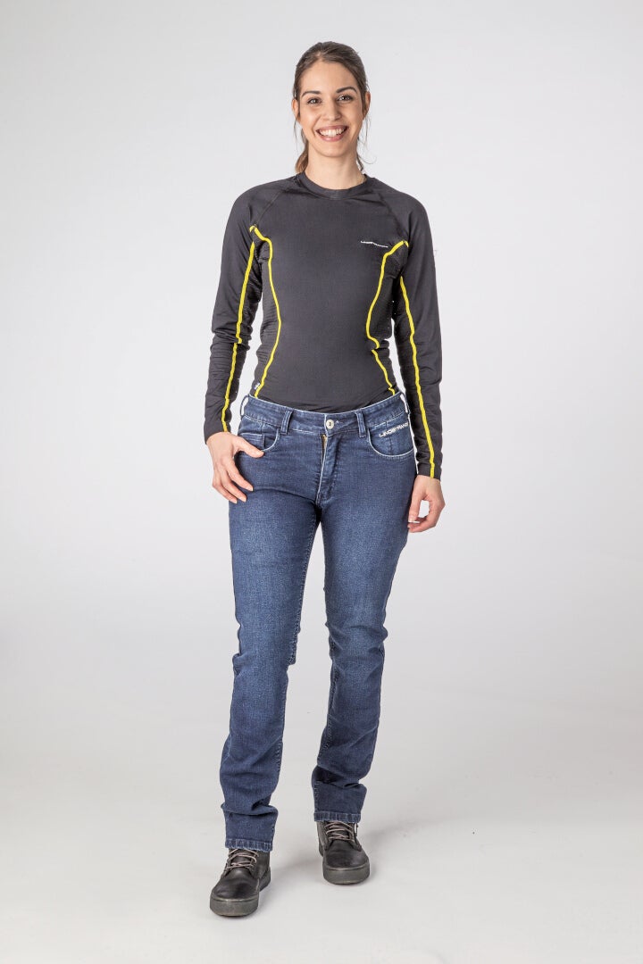 Lindstrands Rone Ladies Motorcycle Jeans 42 L29 Figure 3