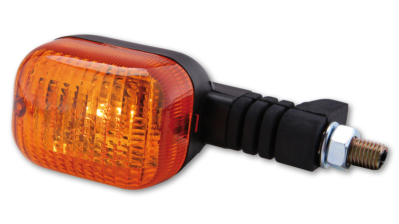 HIGHSIDER Smart Duc-Style Lampa Indikator Kropp Svart / Lins Orange (1st), Fram Vänster & Bak Höger Figur 5