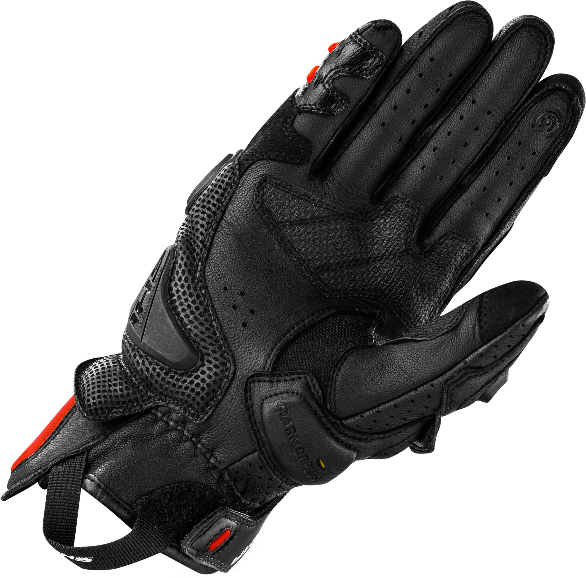 SHIMA XRS-3 Motorcykelhandsker sort/rød M Figur 3